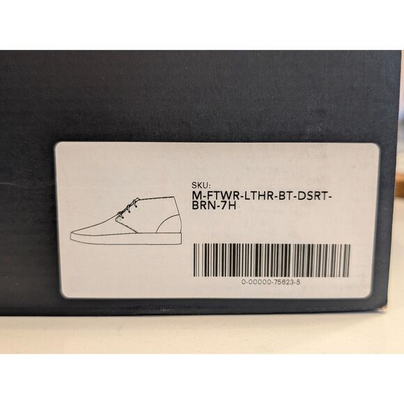Everlane NWT The Desert Chukka Boot 7.5 Mens NIB Brown Tan Suede Quiet Luxury main image 6